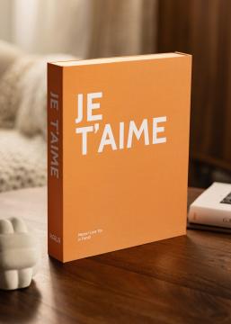 KAILA JE T'AIME - Coffee Table Photo Album (60 Negre Pagini / 30 foi)