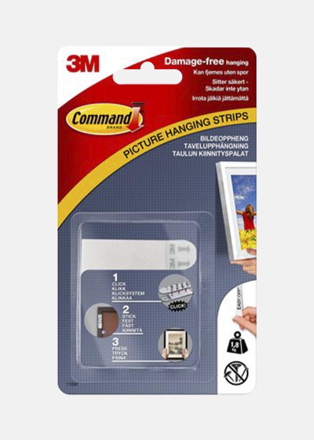 3M Command Small Suport pentru tablouri Alb - 1,8 kg