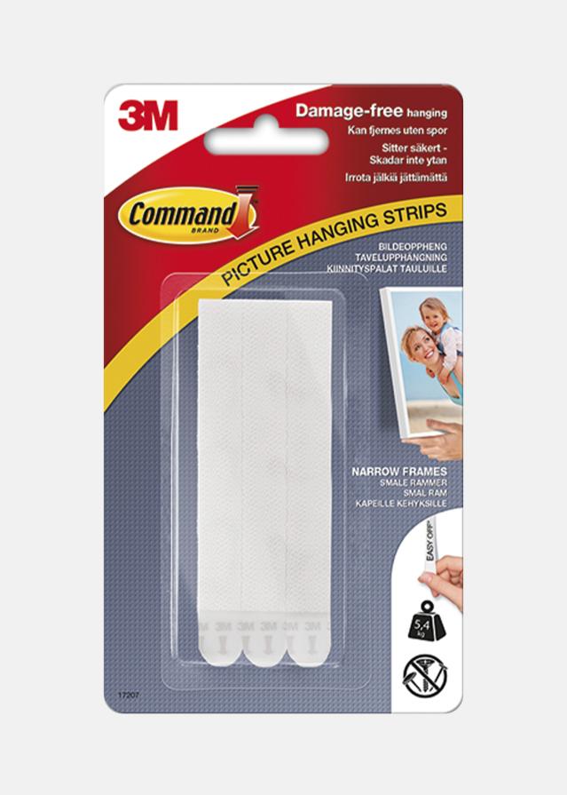 3M Command Narrow Suport pentru tablouri Alb - 5,4 kg