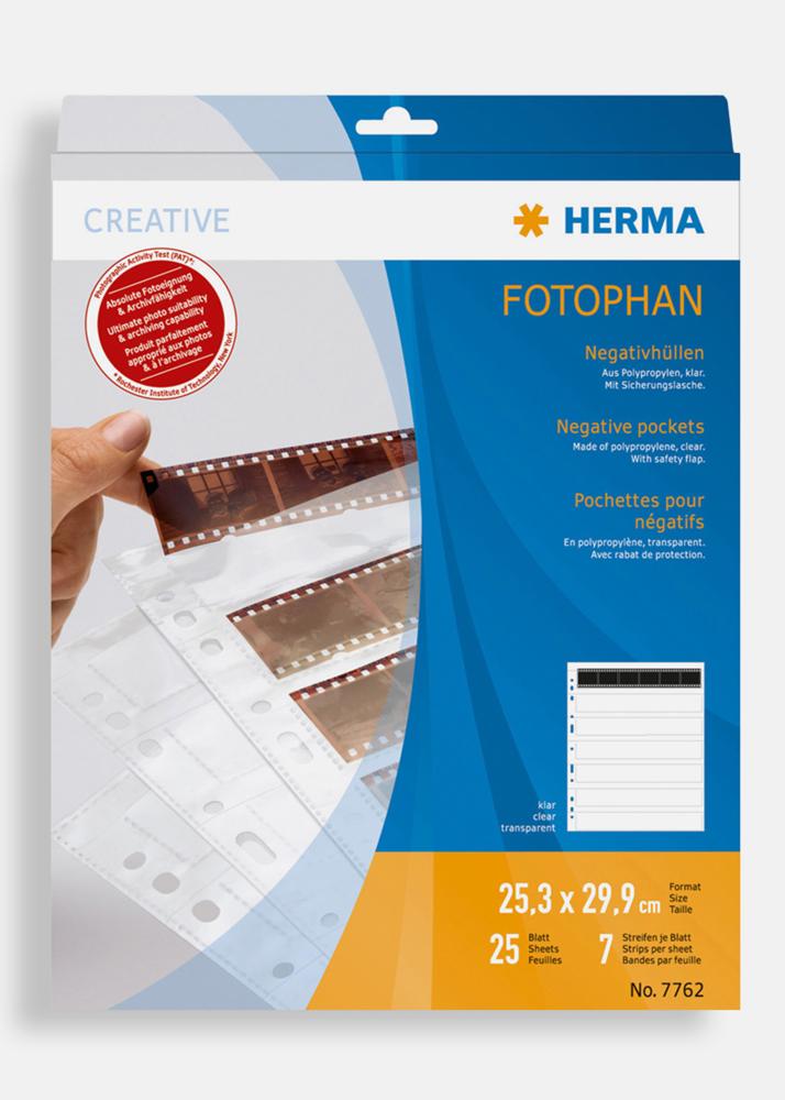 Herma buzunare pentru negative - Set de 25