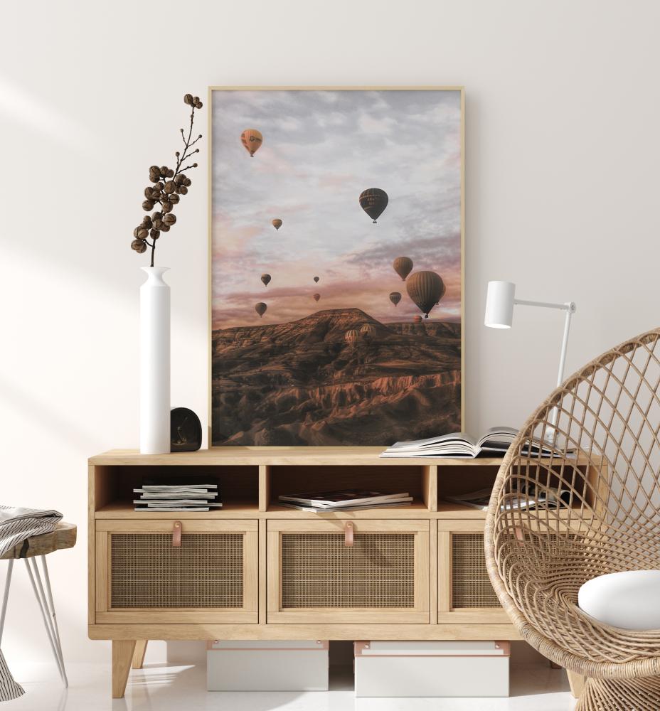 Cappodocia Hot Air Balloon Poster