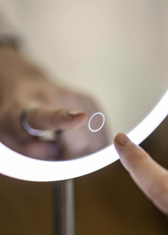 KAILA Oglindă pentru machiaj Pillar LED Magnifying 20 cm Ø