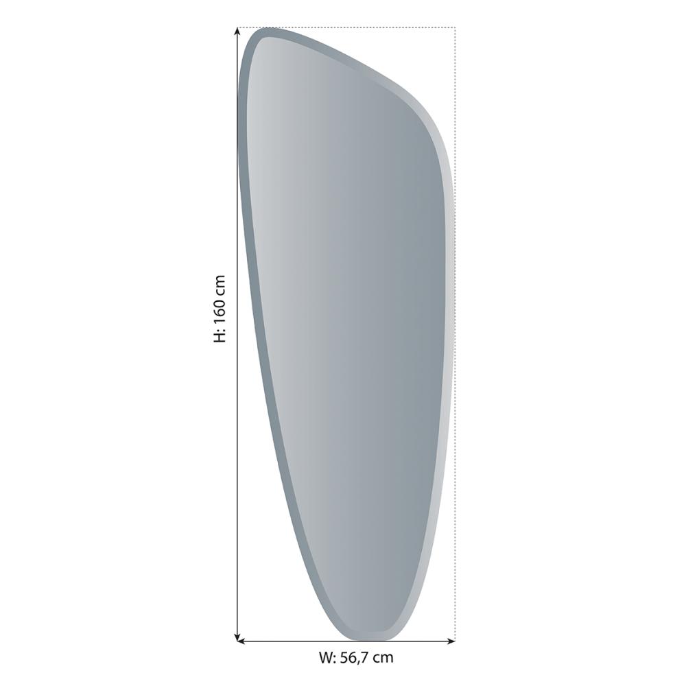 Oglindă Prestige Clear 160x57 cm