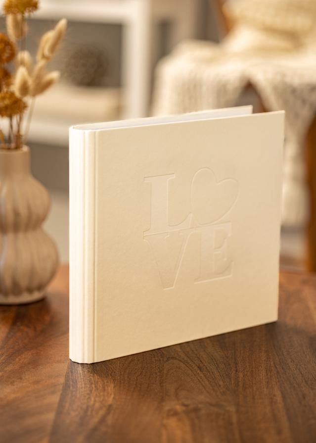 White Love Album foto - 28x26 cm (50 Albe Pagini / 25 foi)