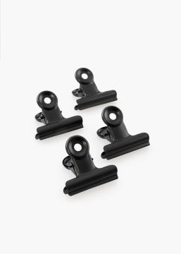 KAILA Poster Clip Black 40 mm - 4 buc.