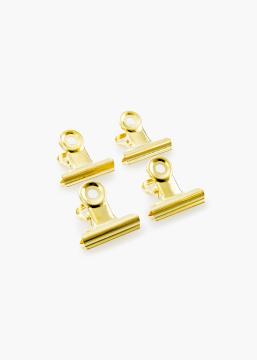 KAILA Poster Clip Gold 30 mm - 4 buc.