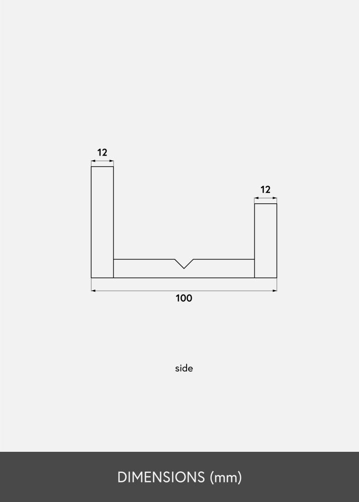 KAILA Raft pentru tablouri Bambus 70 cm