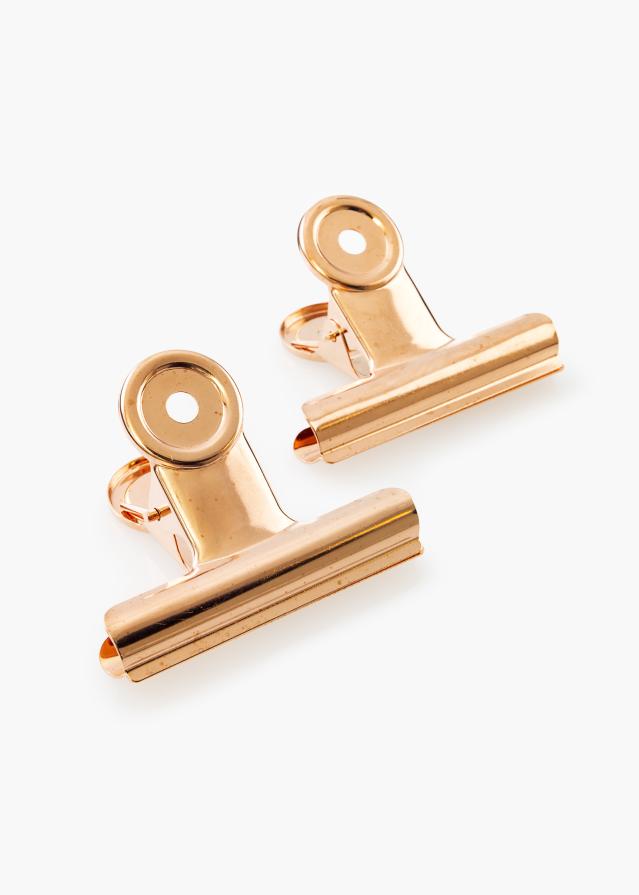 KAILA Poster Clip Rose Gold 65 mm - 2 buc.