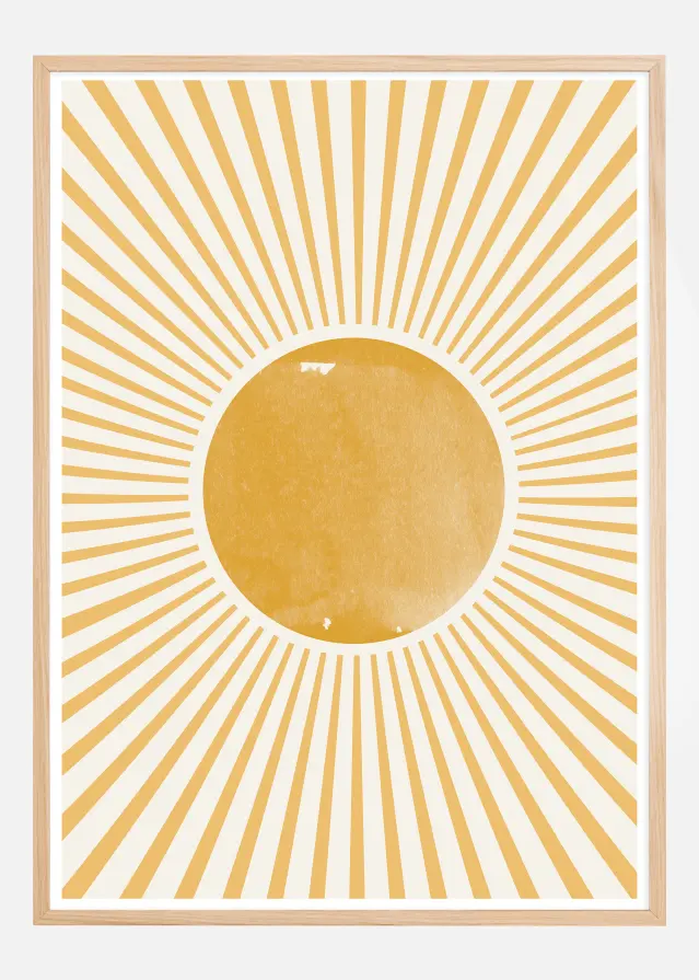 Boho Sun Poster