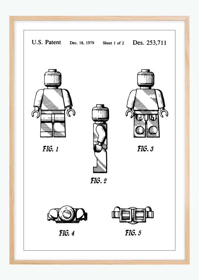 Schiță - Lego în Poster