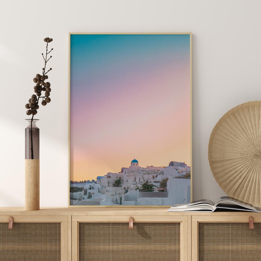 Pastel Sky Poster