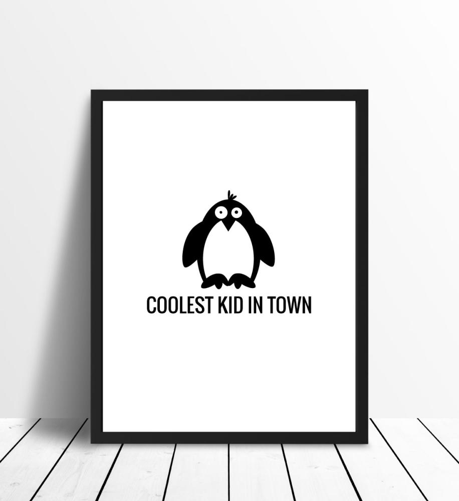 Pinguin Cool Poster