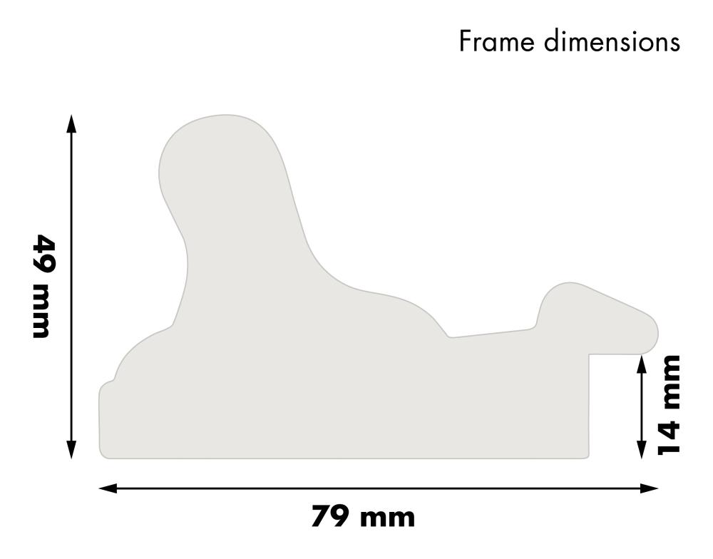 Ramă Gysinge Premium Auriu 27x35 cm