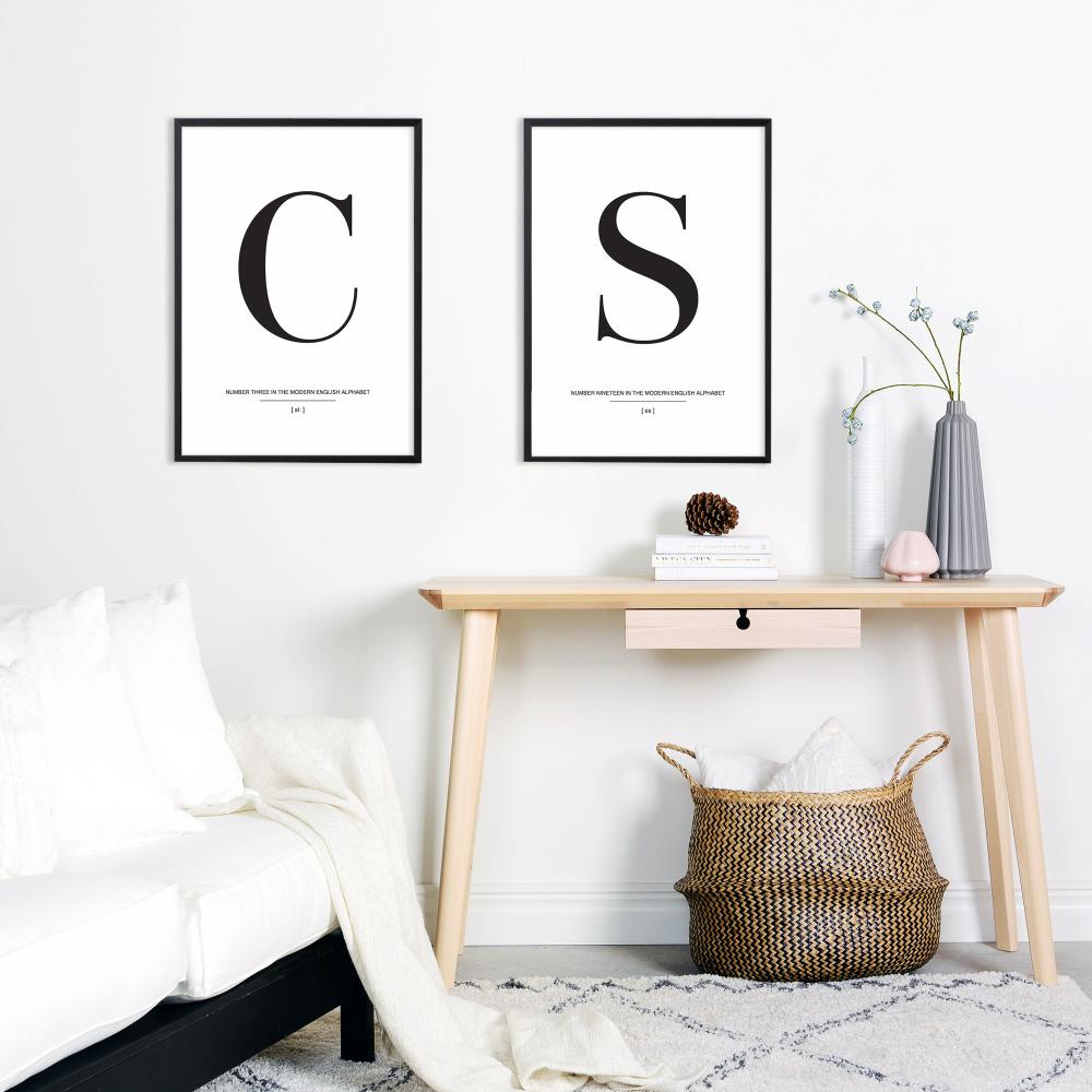 Letter C Poster