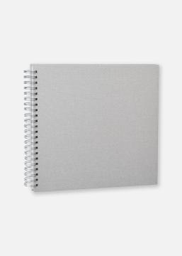 Base Line Tablou tip canvas Wire-O Bej 30x30 cm (50 Albe Pagini / 25 foi)