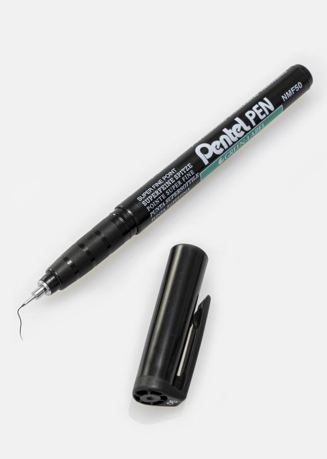 Pentel NMF50 - Negru Pix/creion pentru album - 0,5 mm