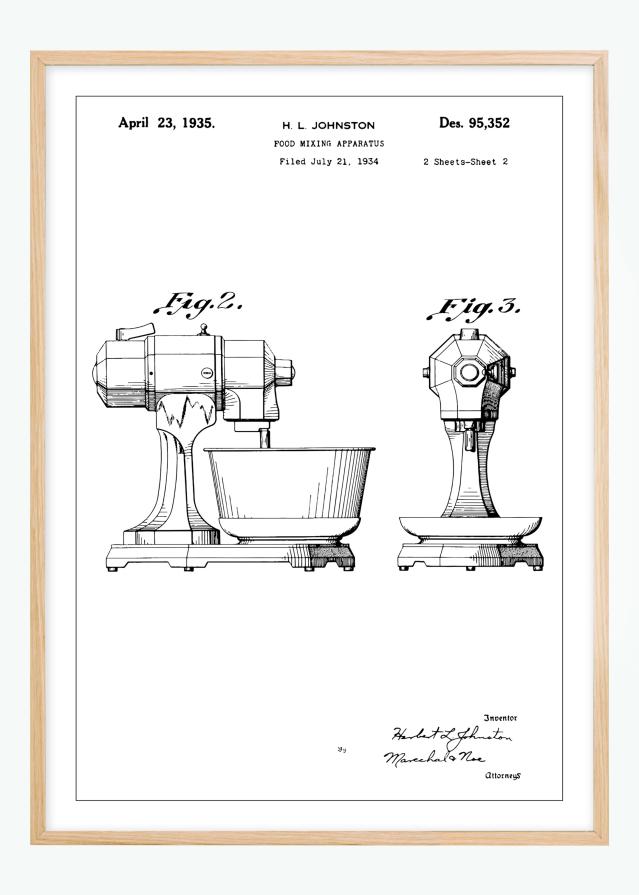 Schiță - Mixer II Poster