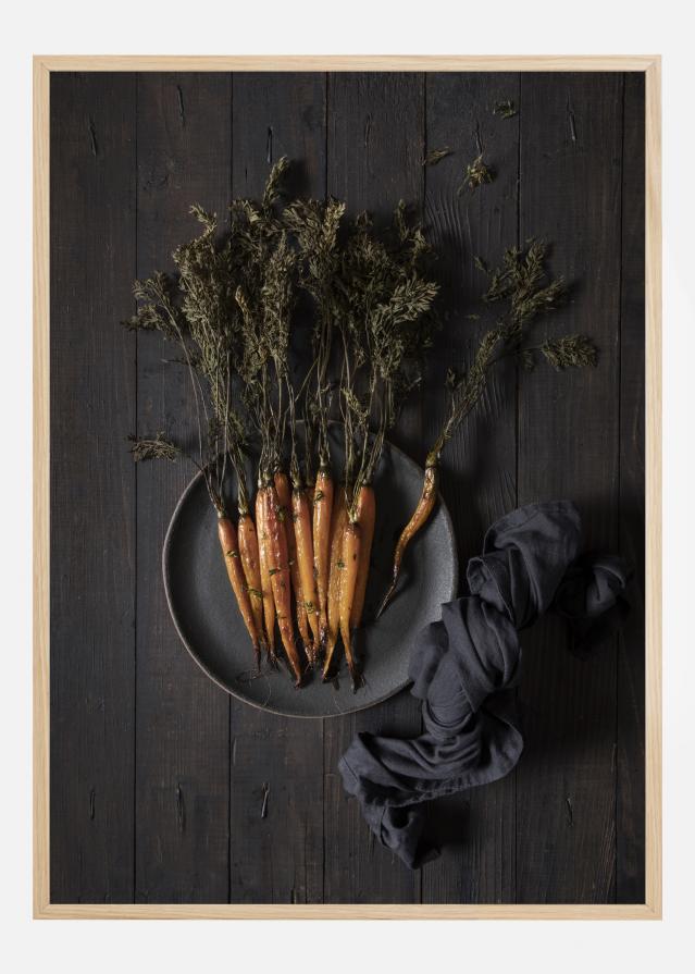 Roasted Carrots Poster