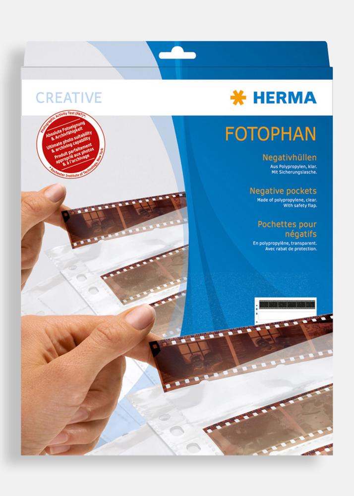 Herma buzunare pentru negative - Set de 100