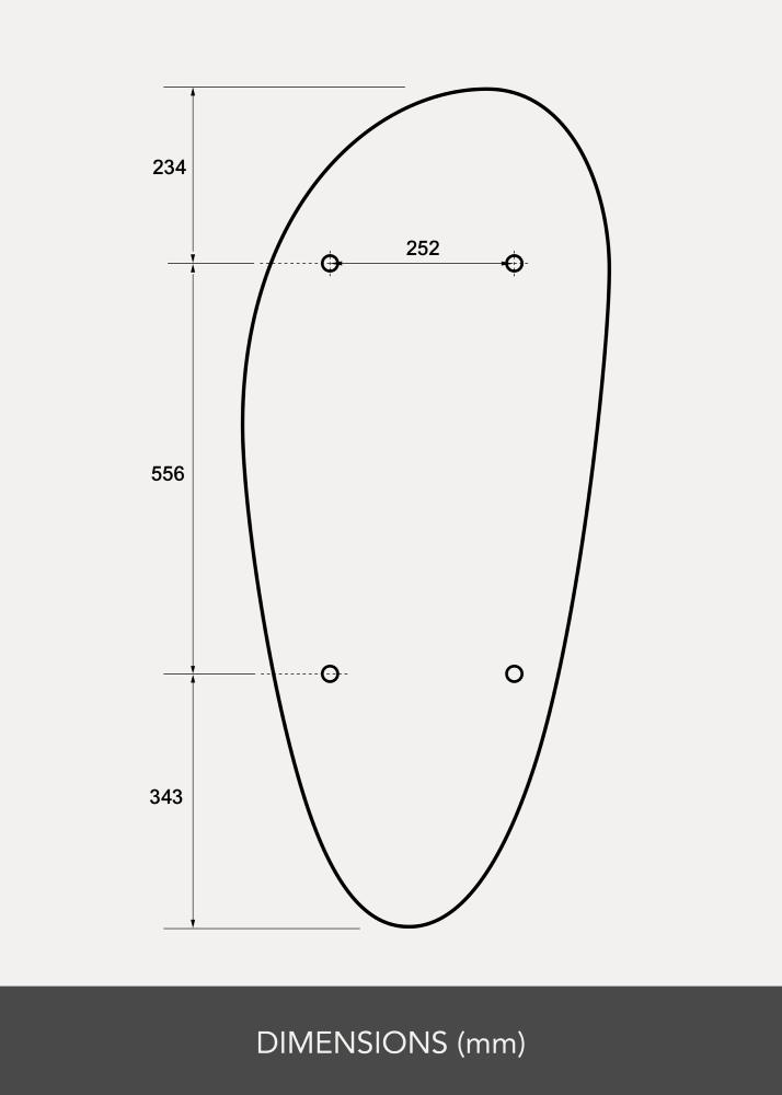 Oglindă Balance 50x113 cm - Selected By BGA