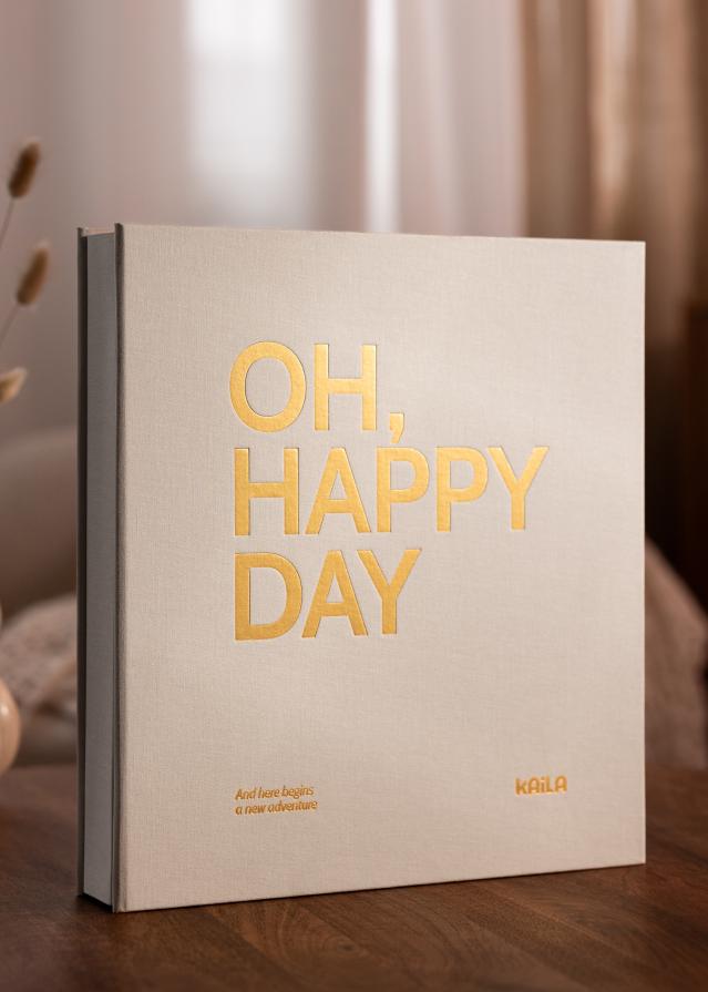 KAILA Album foto OH HAPPY DAY Crem - 600 poze în 10x15 cm