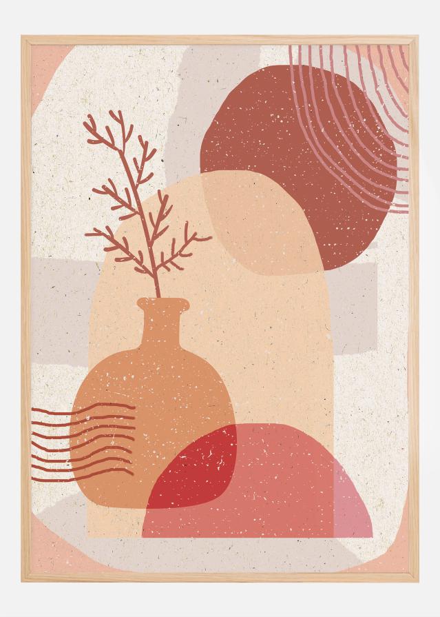 Boho Plant a Pot Poster