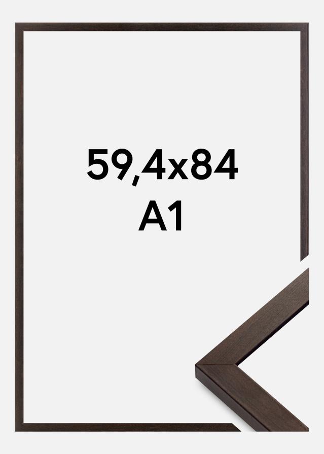 Ramă Selection Sticlă acrilică Nuc 59,4x84 cm (A1)