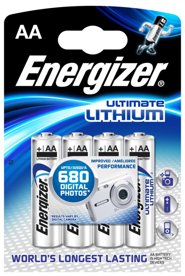 Energizer Ultimate Litiu AA Set de 4