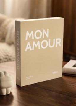 KAILA MON AMOUR - Coffee Table Photo Album (60 Negre Pagini / 30 foi)