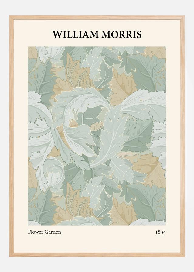 William Morris - Flower Garden 4 Poster